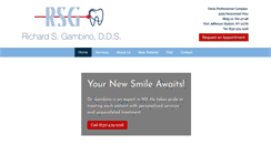 Desktop Screenshot of gambinodental.com